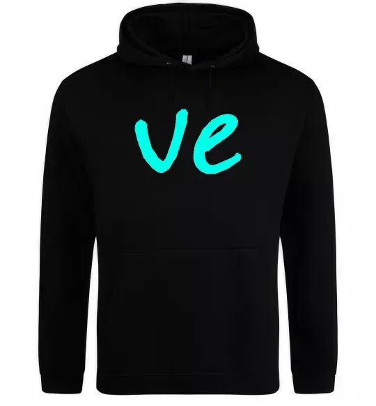 Жіноча толстовка (худі) VE Чорний фото