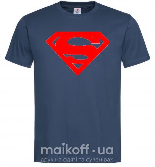 Мужская футболка SUPERMAN RED Темно-синий фото