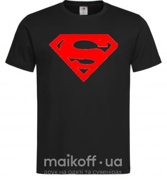 Мужская футболка SUPERMAN RED Черный фото