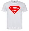Мужская футболка SUPERMAN RED Белый фото