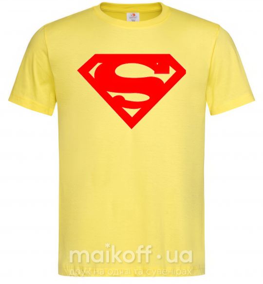 Чоловіча футболка SUPERMAN RED Лимонний фото