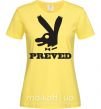 Женская футболка PREVED Лимонный фото