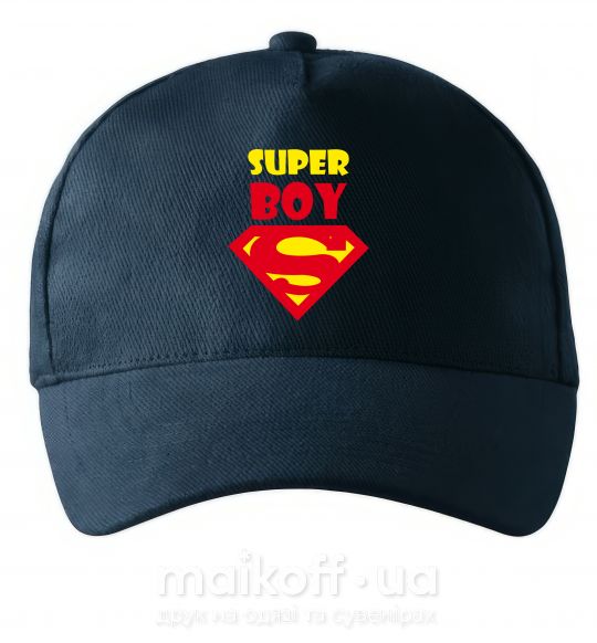 Кепка SUPER BOY Темно-синій фото
