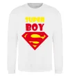 Світшот SUPER BOY Білий фото