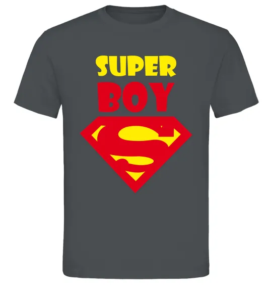 Мужская футболка SUPER BOY Графит фото
