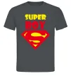 Мужская футболка SUPER BOY Графит фото