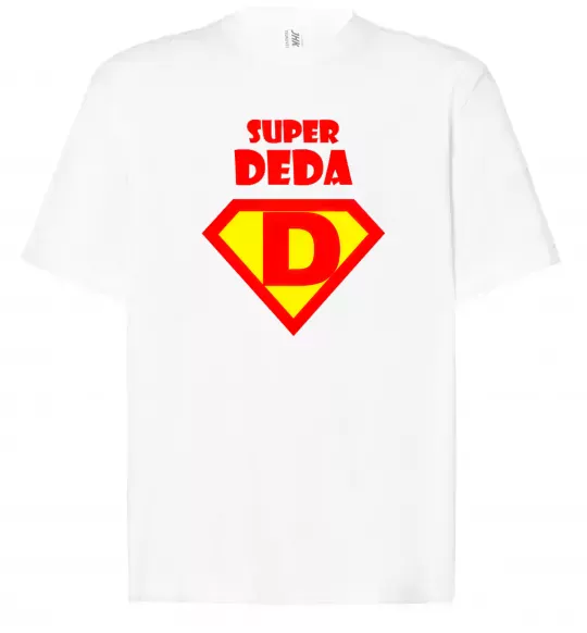 Футболка Оверсайз SUPER DEDA Белый фото