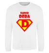 Свитшот SUPER DEDA Белый фото