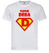 Мужская футболка SUPER DEDA Белый фото