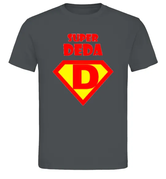 Мужская футболка SUPER DEDA Графит фото