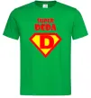 Мужская футболка SUPER DEDA Зеленый фото