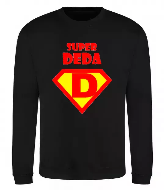 Свитшот SUPER DEDA Черный фото