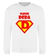 Свитшот SUPER DEDA Белый фото