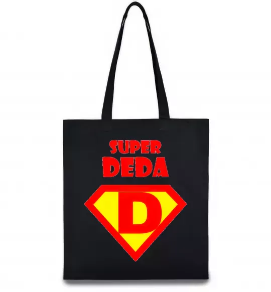 Еко-сумка SUPER DEDA Чорний фото