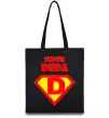 Еко-сумка SUPER DEDA Чорний фото