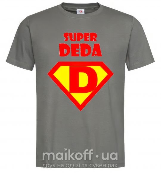 Мужская футболка SUPER DEDA Графит фото