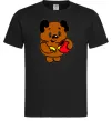Чоловіча футболка Вінні-Пух Чорний фото