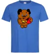 Чоловіча футболка Вінні-Пух Яскраво-синій фото