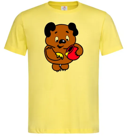 Чоловіча футболка Вінні-Пух Лимонний фото