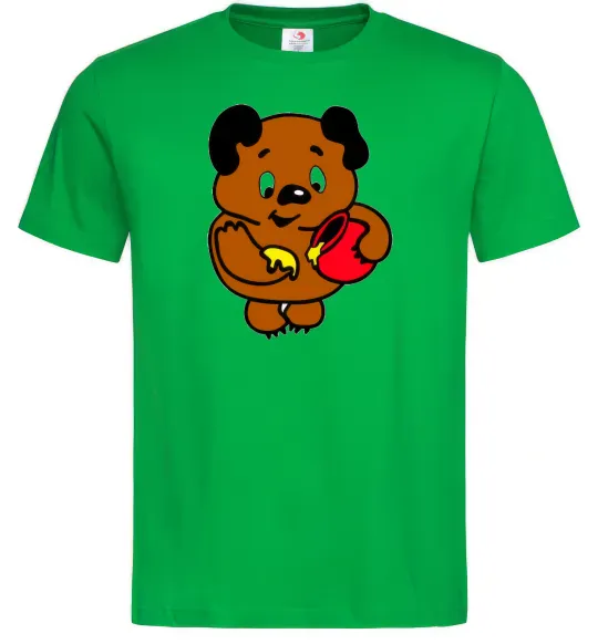 Чоловіча футболка Вінні-Пух Зелений фото