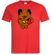 Чоловіча футболка Вінні-Пух Червоний фото