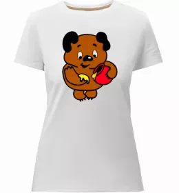 Женская премиум футболка Hello kitty in caps Белый фото