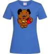 Женская футболка Вінні-Пух Ярко-синий фото