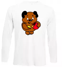 Лонгслив Hello kitty in caps Белый фото