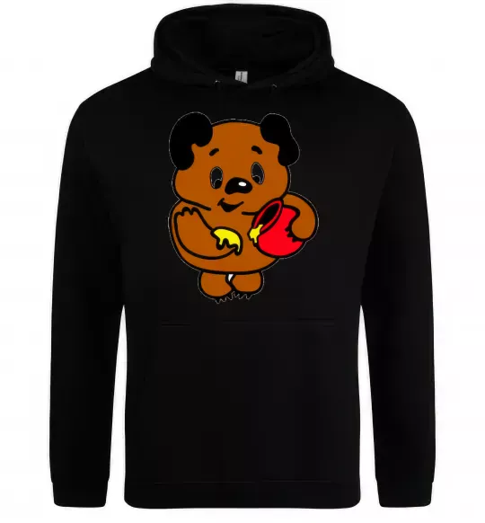 Жіноча толстовка (худі) Вінні-Пух Чорний фото