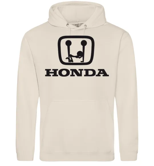 Мужская толстовка (худи) HONDA неприличный лого Таш фото