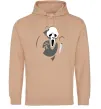 Женская толстовка (худи) ПАНДА з фільму крик Песочный фото