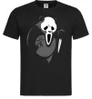 Мужская футболка ПАНДА з фільму крик Черный Мужская футболка ПАНДА з фільму крик Черный фото