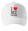 Кепка I LOVE MY BOYFRIEND Білий фото