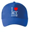 Кепка I LOVE MY BOYFRIEND Яскраво-синій фото