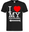 Чоловіча футболка I LOVE MY GIRLFRIEND Чорний фото