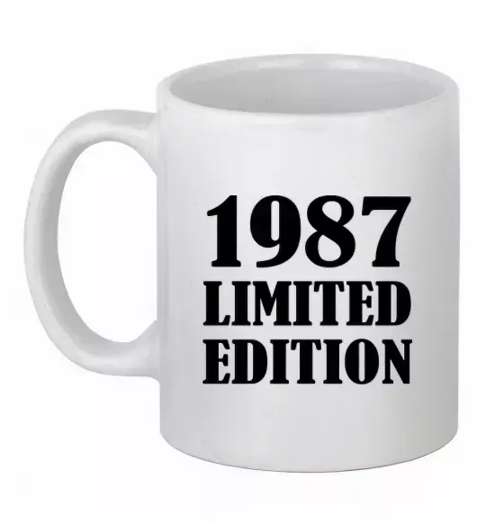 Чашка керамічна 19ХХ LIMITED EDITION Білий фото