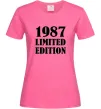 Жіноча футболка 19ХХ LIMITED EDITION Яскраво-рожевий фото