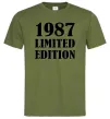 Чоловіча футболка 19ХХ LIMITED EDITION Оливковий фото