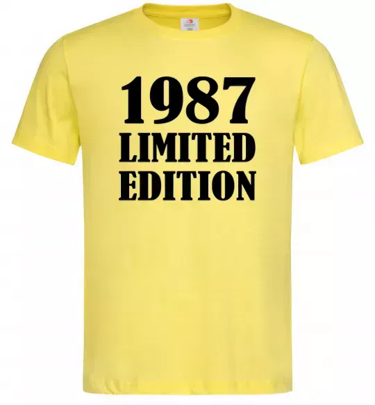 Чоловіча футболка 19ХХ LIMITED EDITION Лимонний фото