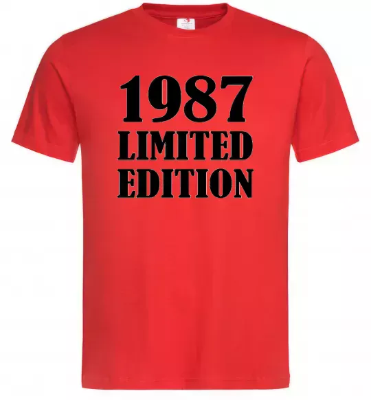 Чоловіча футболка 19ХХ LIMITED EDITION Червоний фото