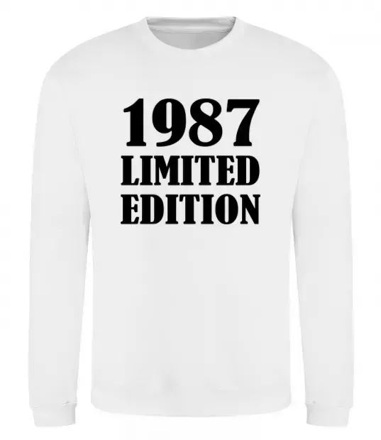 Світшот 19ХХ LIMITED EDITION Білий фото