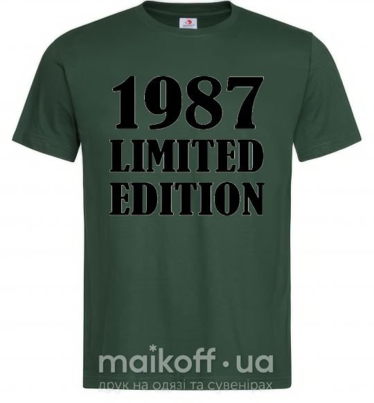 Мужская футболка 19ХХ LIMITED EDITION Темно-зеленый фото