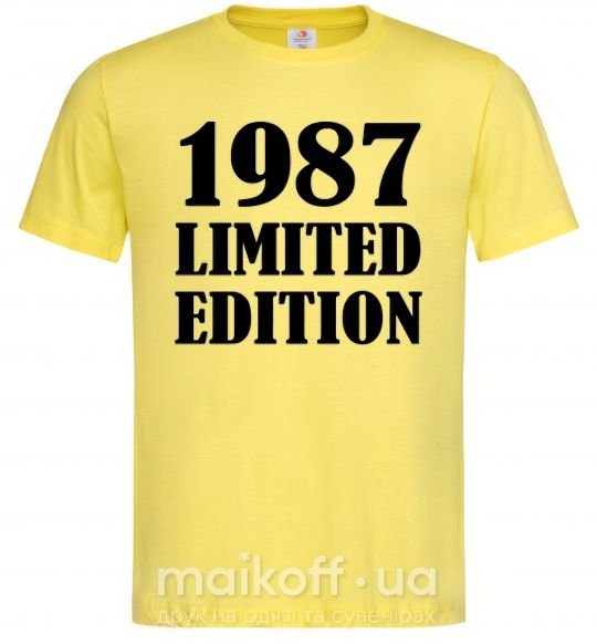 Мужская футболка 19ХХ LIMITED EDITION Лимонный фото