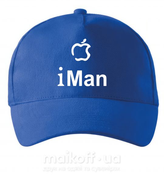 Кепка iMAN Ярко-синий фото