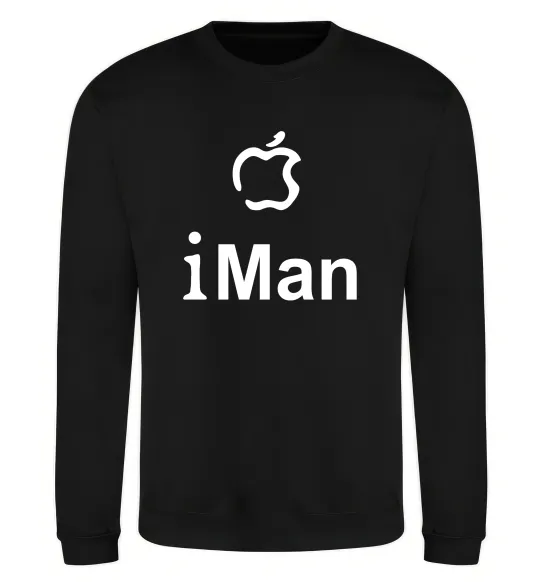 Світшот iMAN Чорний фото