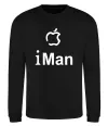 Світшот iMAN Чорний фото