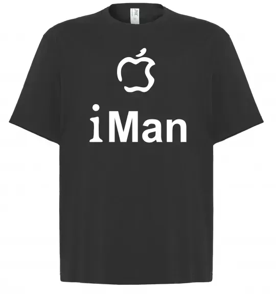 Футболка Оверсайз iMAN Черный фото