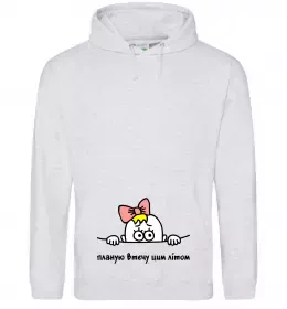 Женская толстовка (худи) Mamacado Белый фото