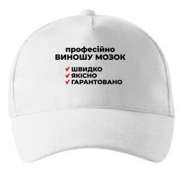Кепка Професійно виношу мозок