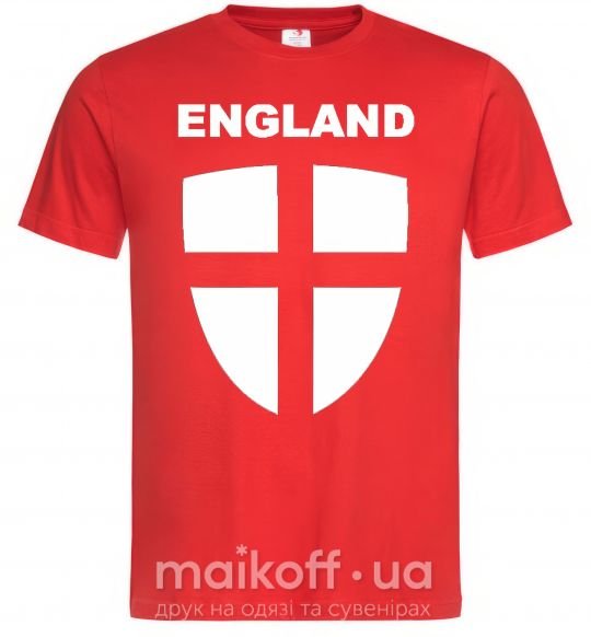 Мужская футболка ENGLAND Красный фото